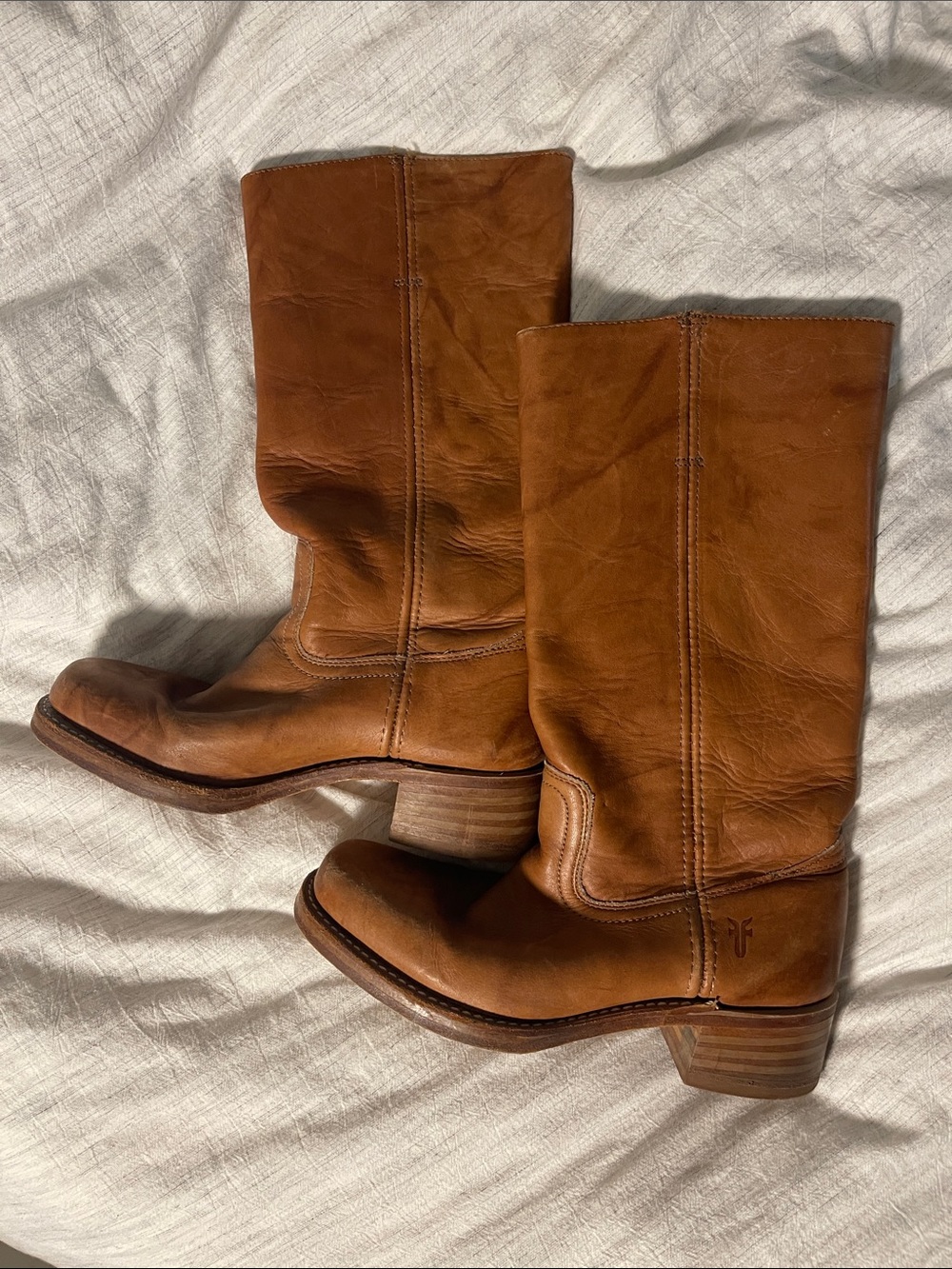 FRYE CAMPUS 14L in Saddle